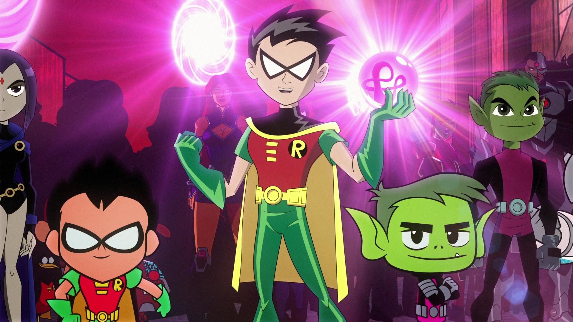 Юные титаны, вперед!